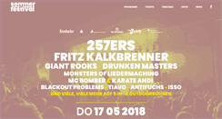 Desktop Screenshot of das-sommerfestival.de